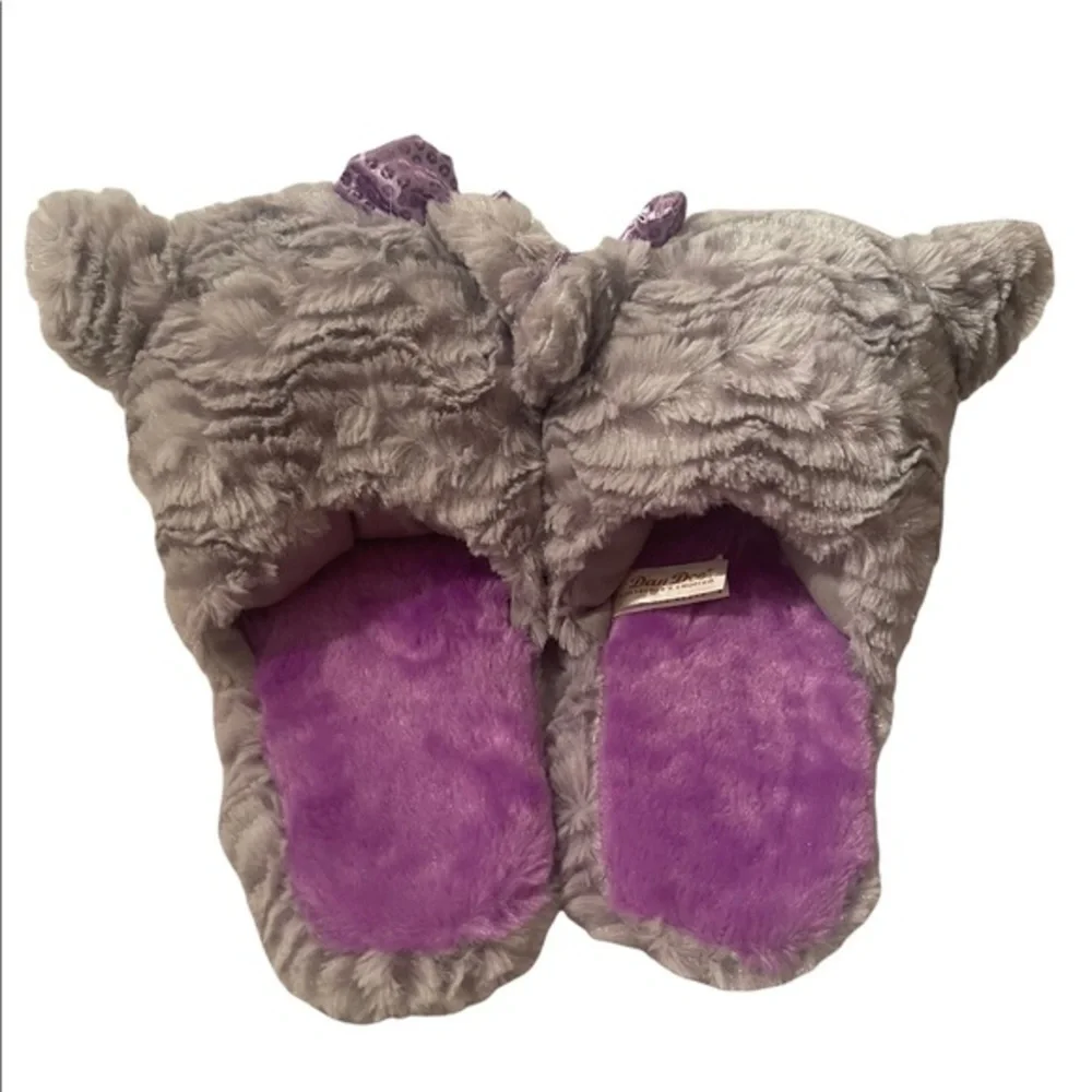 Dan Dee Collectors Choice Animal Slippers Kitty Cat NWOT